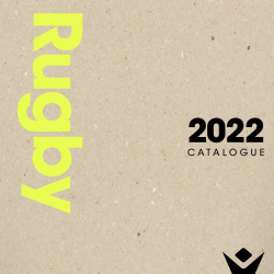 2022 Rugby Catalogue