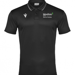 Moulton College Draco Polo Shirt Black Sports